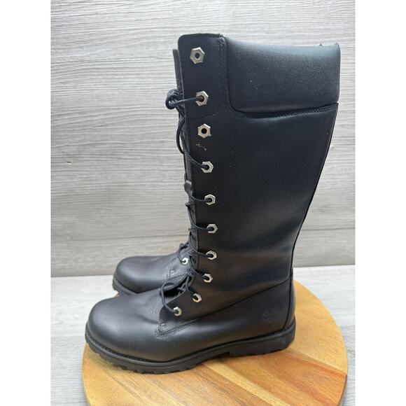 Timberland Classic Tall Boot Black Kids Size 7. 83981. Women’s 9. Men’s 8 - Picture 3 of 8